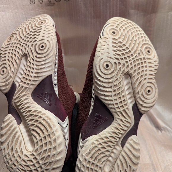 Adidas high top basketball sneakers size 11 salmon - Picture 6 of 6